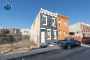 Exterior view of the 4-bedroom rental house at 3038 Hartville Street in Philadelphia's Mayfair neighborhood.