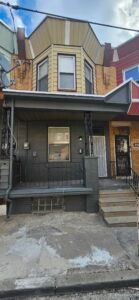 Front view of newly renovated 4-bedroom home at 2727 N Hollywood St, Philadelphia