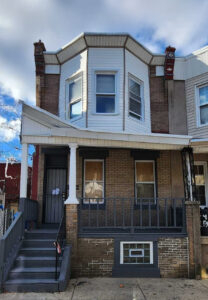 Front view of charming 3-bedroom home at 3744 N Percy St, Philadelphia