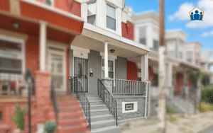 Front View of 252 South Cecil Street . Philadelphia