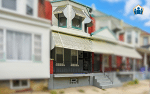 Front View of 5909 Arch Street . Philadelphia